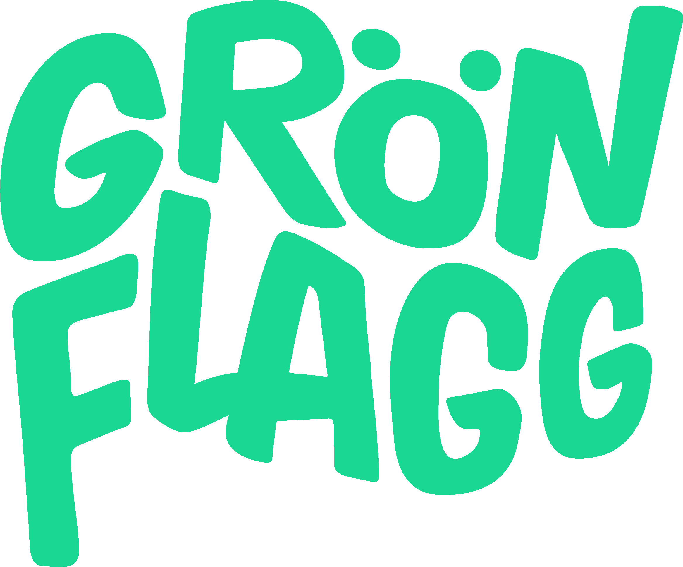 Logotyp: Grön Flagg