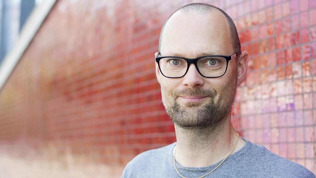 Andreas Hall arbetar med gatudriftsfrågor på stadsbyggnadsförvaltningen.