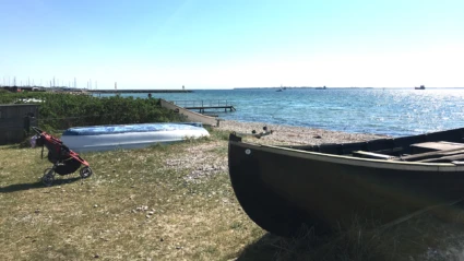 Badplats vid Råå hamnplan i Helsingborg. (foto: Helsingborgs stad)