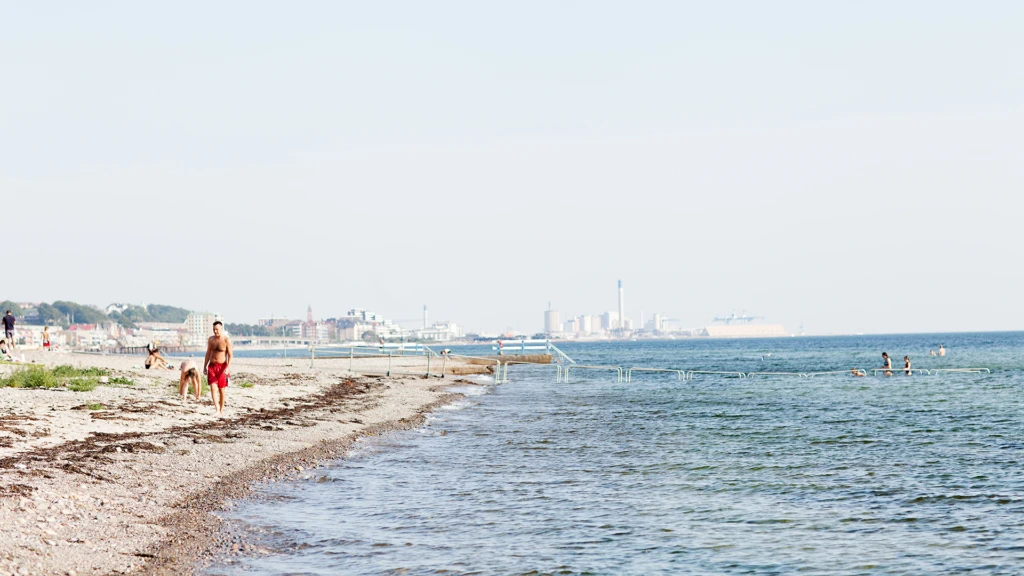 Vikingstrand, badplats i Helsingborg (foto: Anna Olsson)
