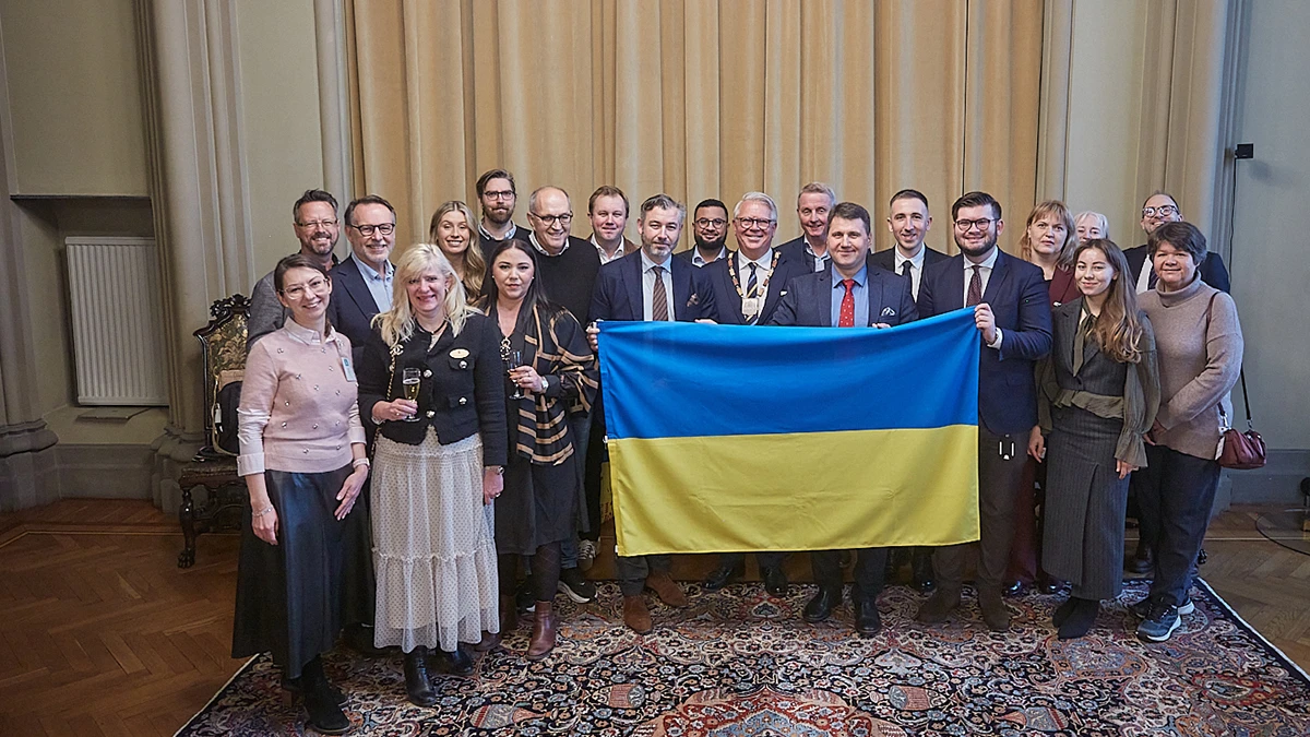 Delegation från Ukraina