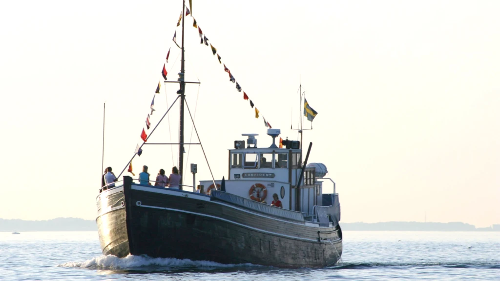 Fiskebåt utanför Helsingborg. (foto: Anita Göransson)