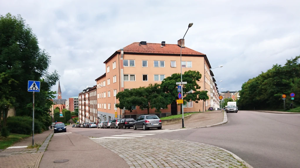 Korsnigen Nytorgsbacken-Gasverksgatan.