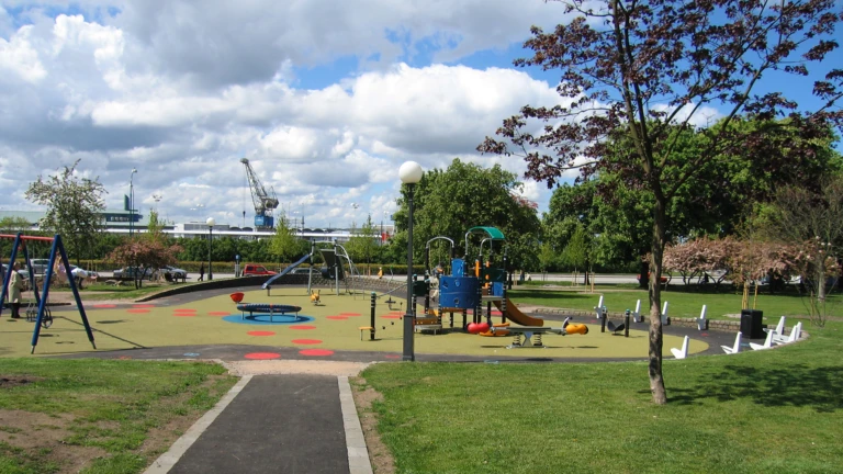 Stadslekan, lekplats i Stadsparken i Helsingborg