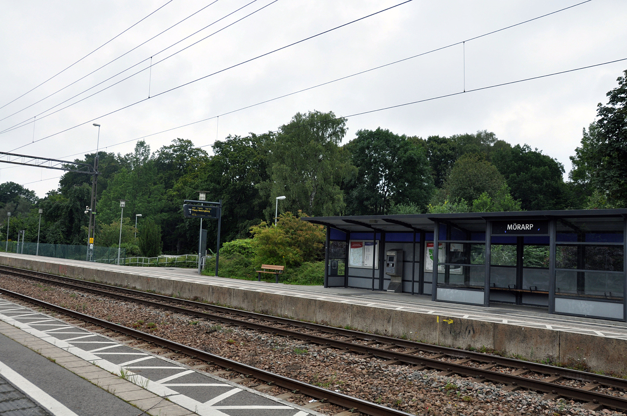Stationen i Mörarp.