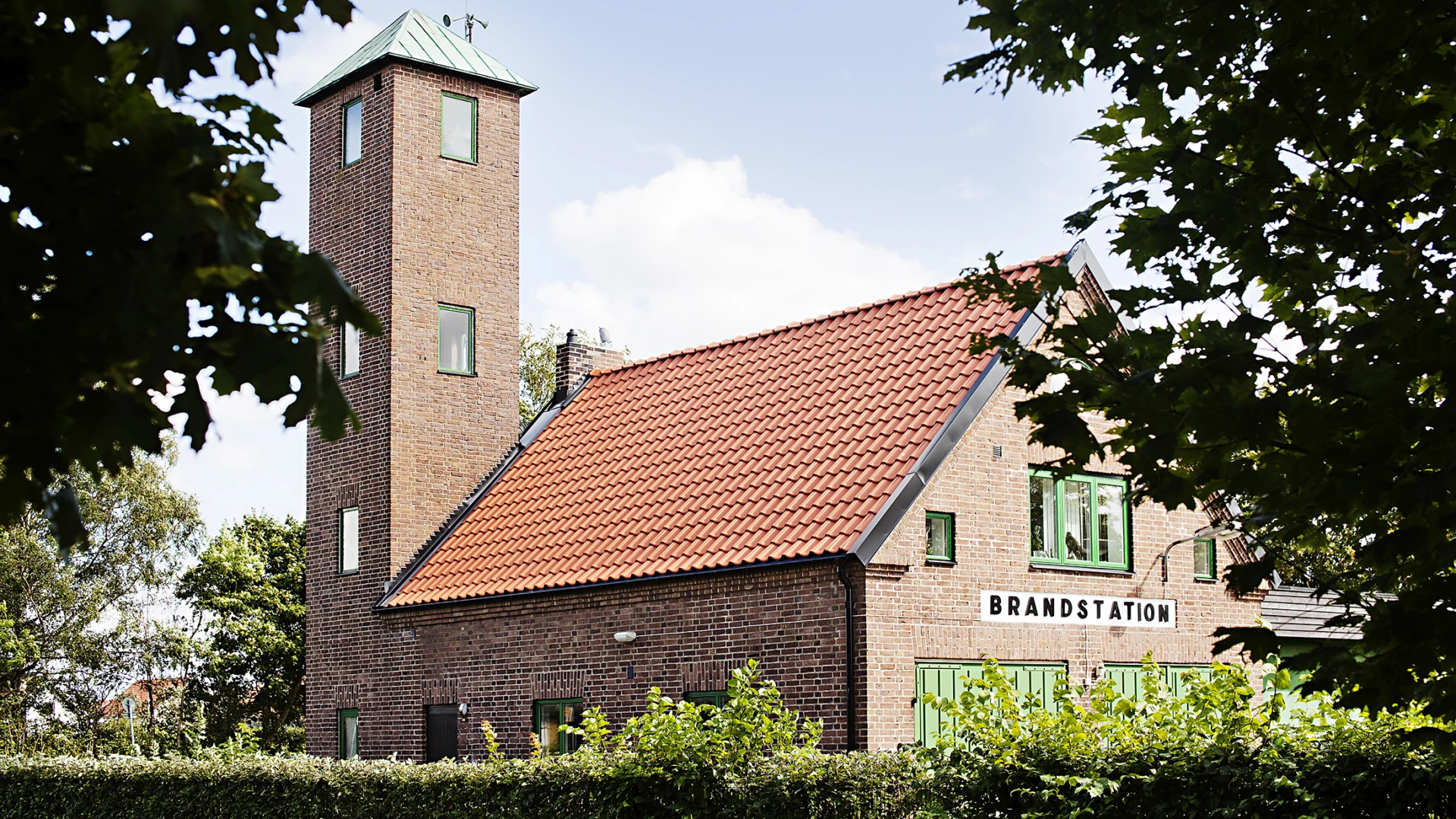 Brandstationen i Mörarp.