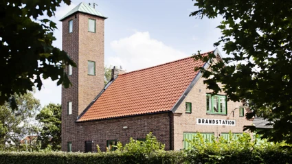 Brandstationen i Mörarp.