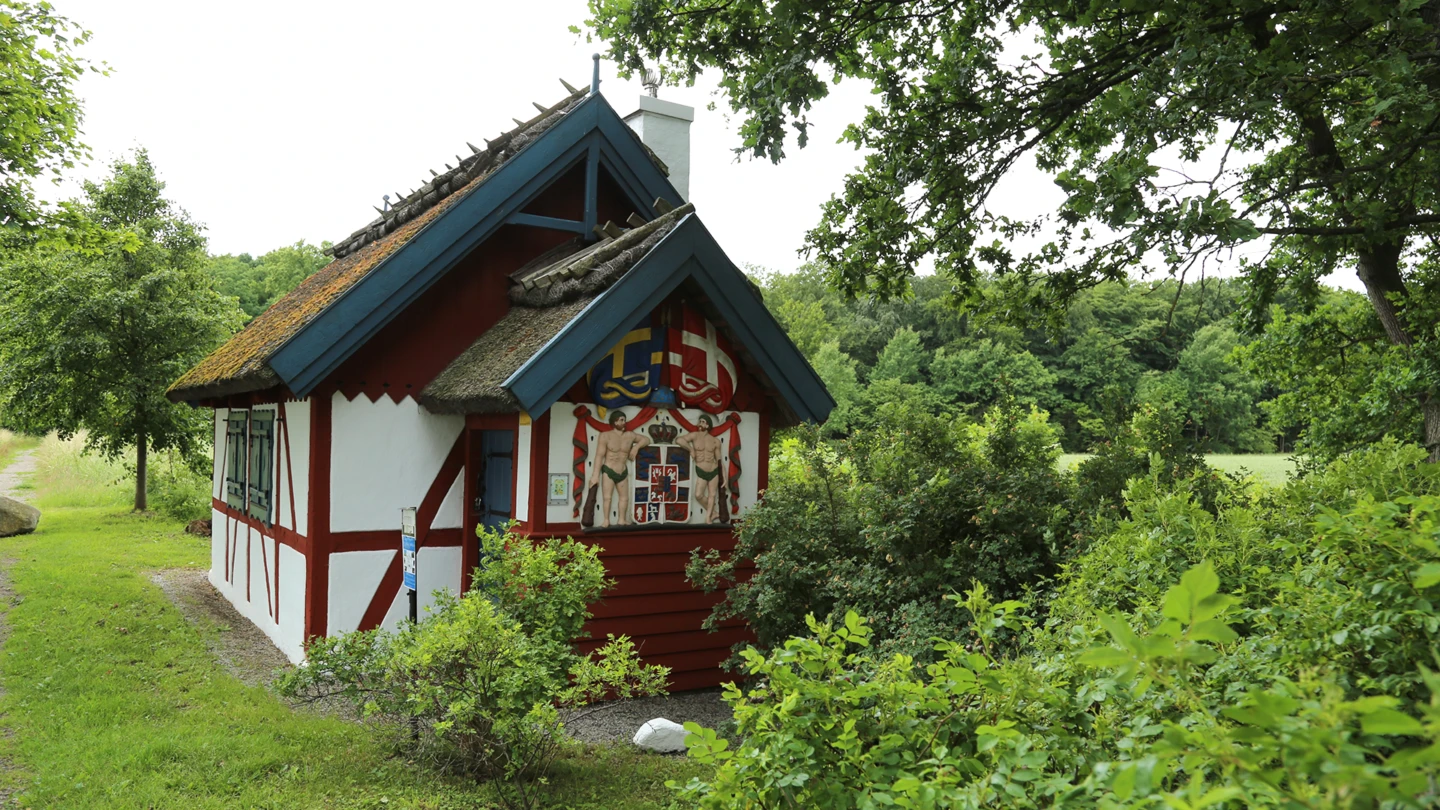 Starke Tufves stuga i Duvestubbe naturreservat i Helsingborg.