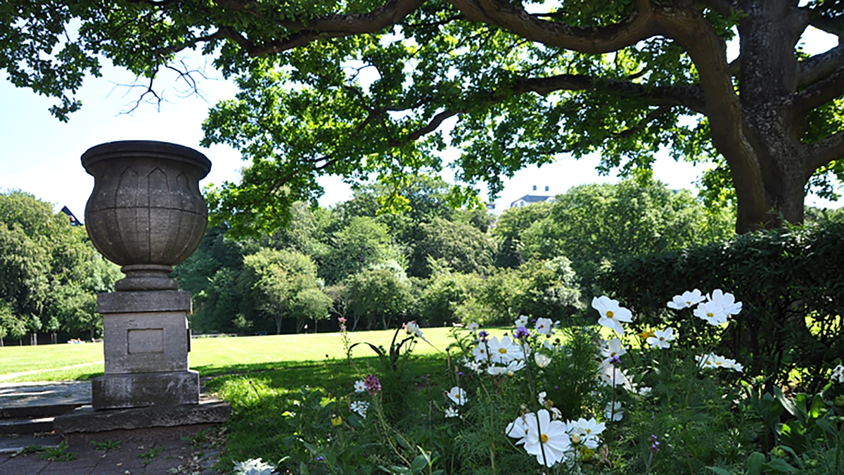 Margaretaplatsen, park i Helsingborg.