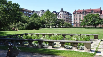 Margaretaplatsen, park i Helsingborg.