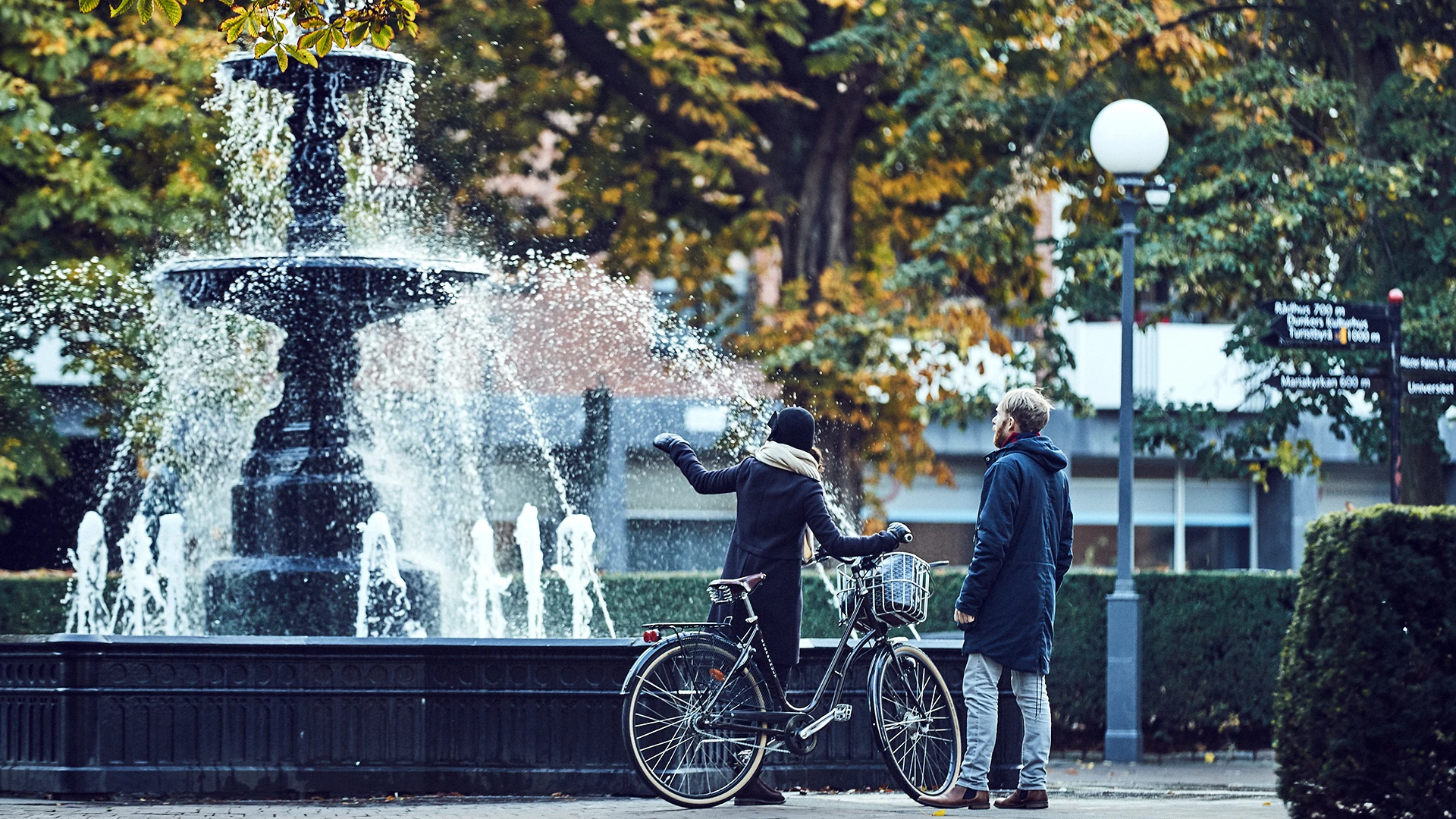 Fontänen i Stadsparken i Helsingborg. (foto: Freddy Billqvist)