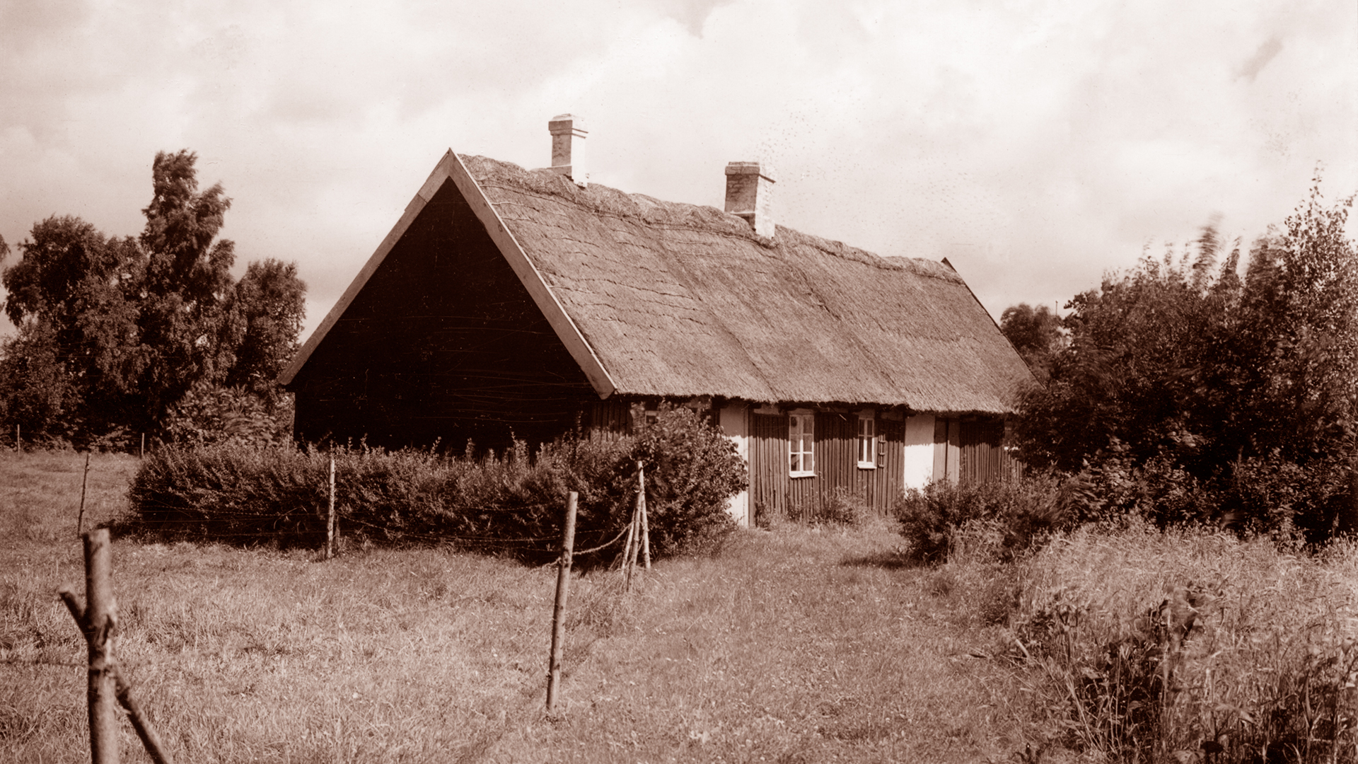 Pålsjö torp i Pålsjö skog (foto: Helsingborgs museers samlingar)