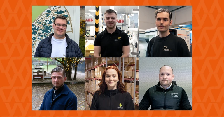 kollage med bilder på personer som intervjuats