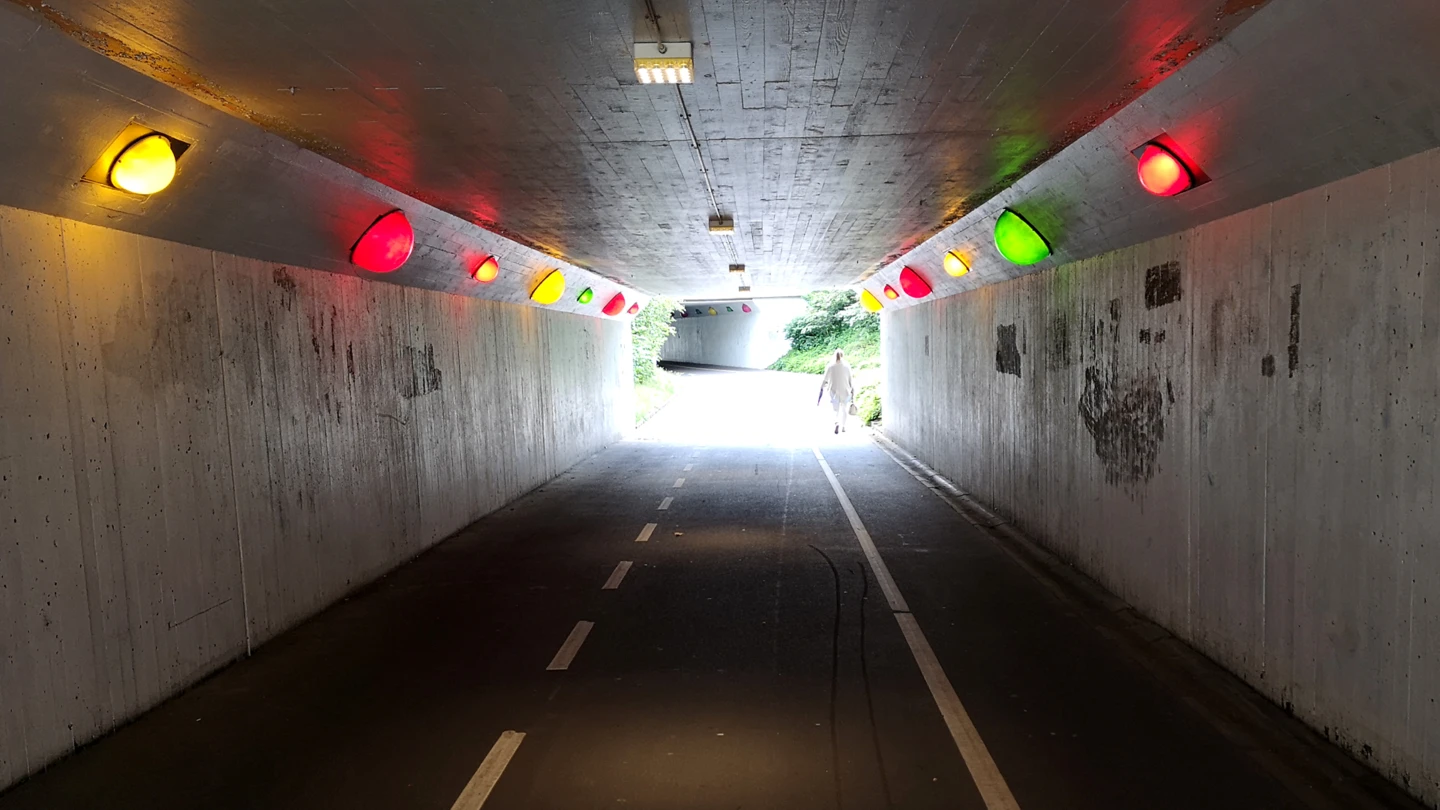 Tunnel som ska målas hösten 2019, tävlingsunderlag