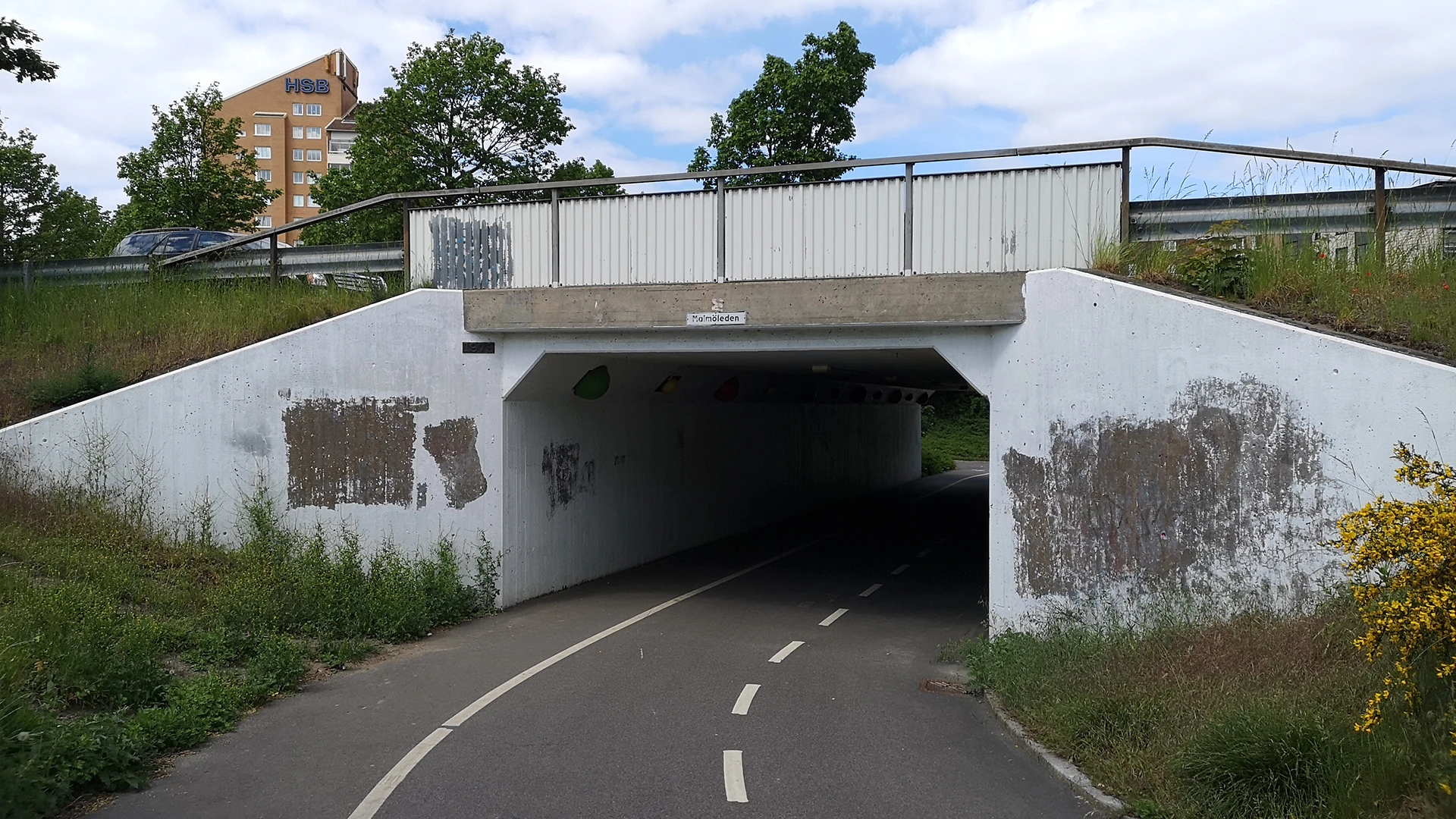 Tunnel som ska målas hösten 2019, tävlingsunderlag