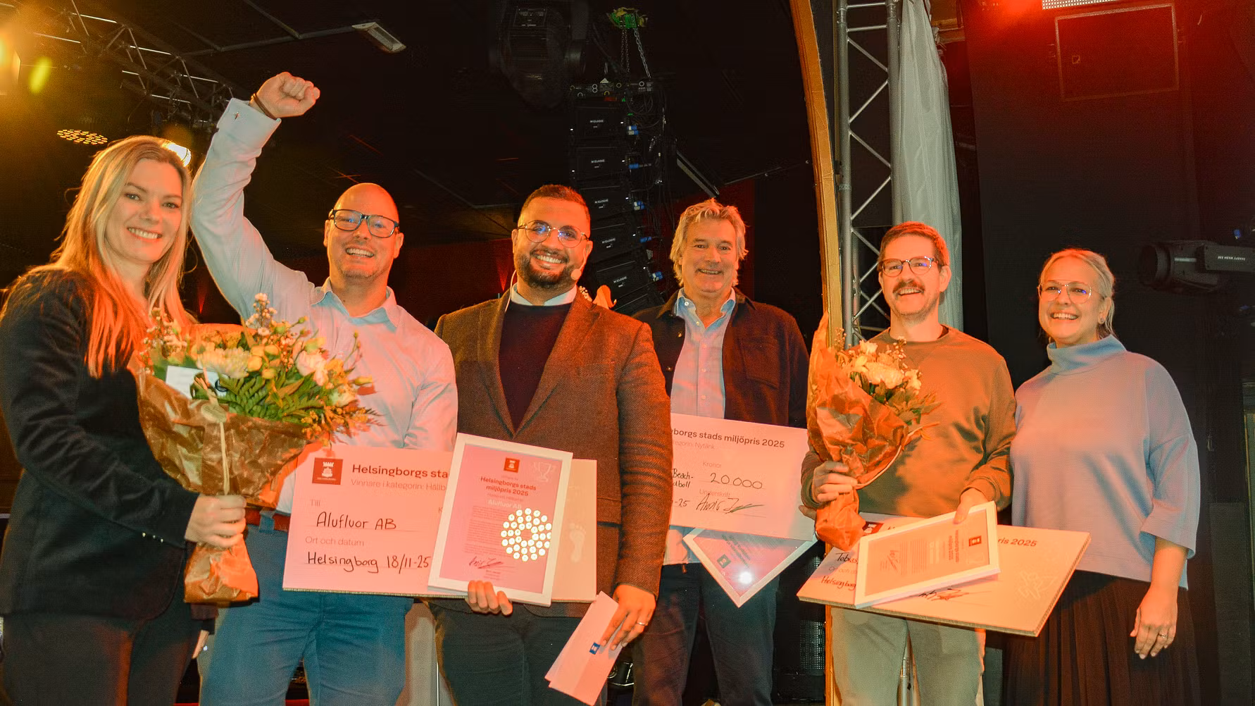 Vinnare av miljöpriset 2025.