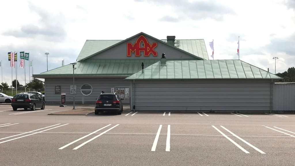 Så här kan en skylt som friliggande bokstäver på fasad se ut