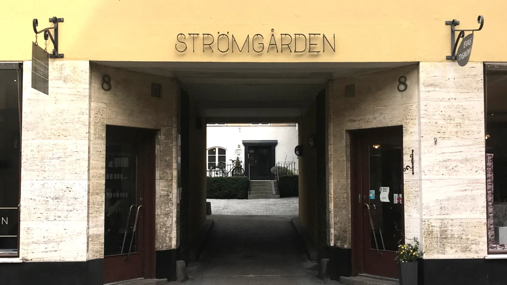 Så här kan en skylt som friliggande bokstäver på fasad se ut