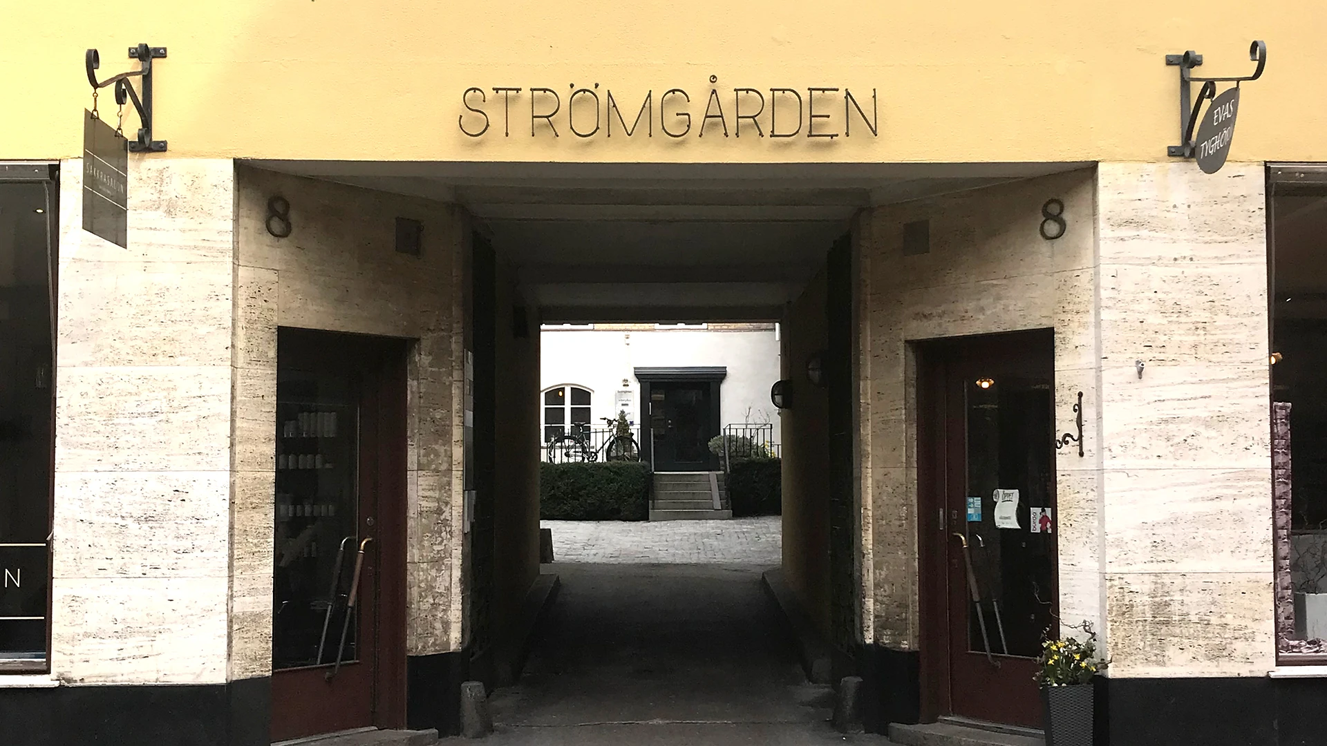 Så här kan en skylt som friliggande bokstäver på fasad se ut