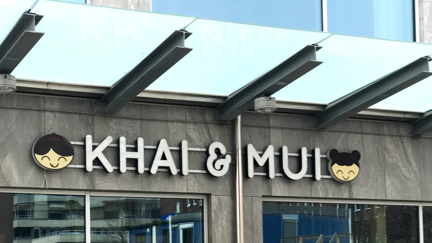 Så här kan en skylt som friliggande bokstäver på fasad se ut