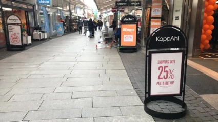 Så här kan gatupratare se ut i stadsmiljön.