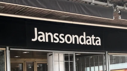 Så här kan en skivskylt på en fasad se ut.
