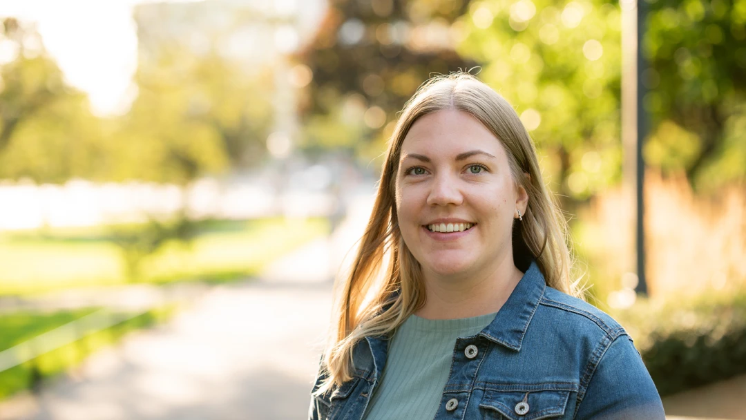 Linnea Hasslin, samordnare för suicidprevention