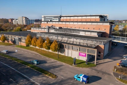 Aktivitetshuset Tryckeriet fasad