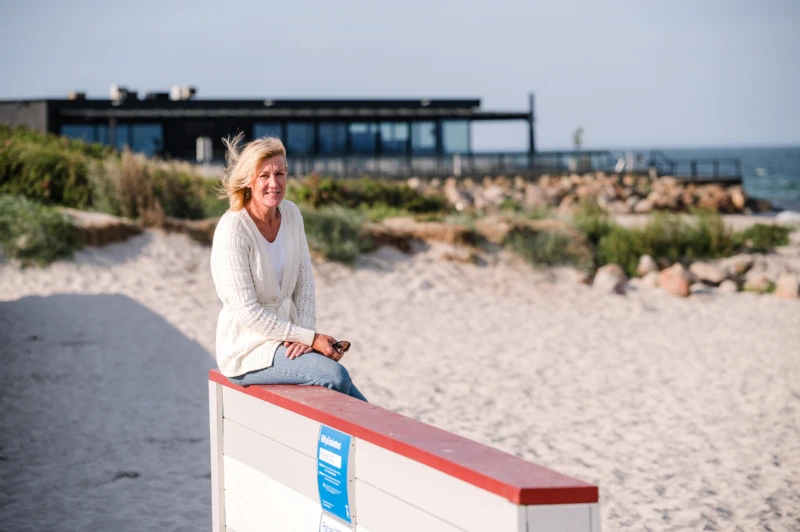 Elisabet Lindberg, strandansvarig i Helsingborgs stad, hoppas att den ny mätmetoden ska göra det möjligt att varna för dåligt badvatten i god tid.