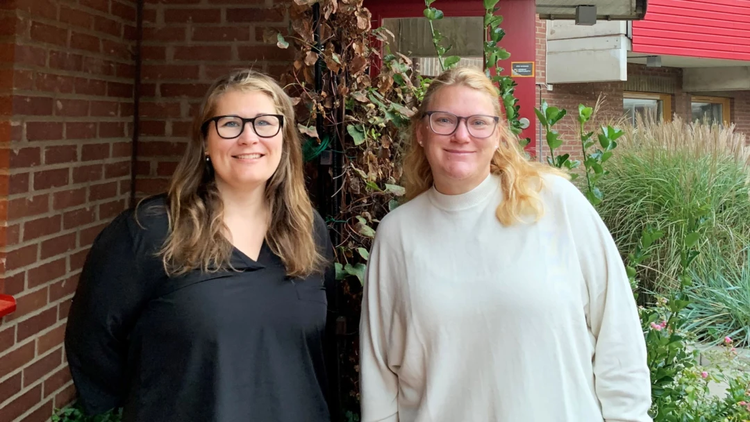 Ida och Sandra, medarbetare
