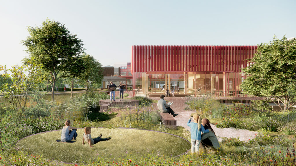 visionsbild nya Stadsbiblioteket