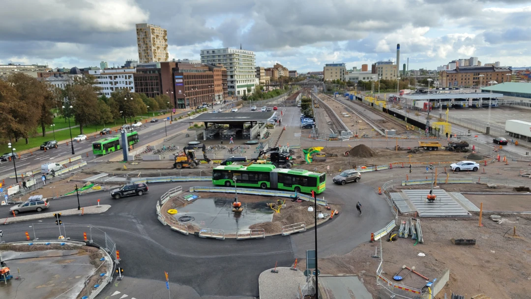 Rondellen söder om Helsingborg C