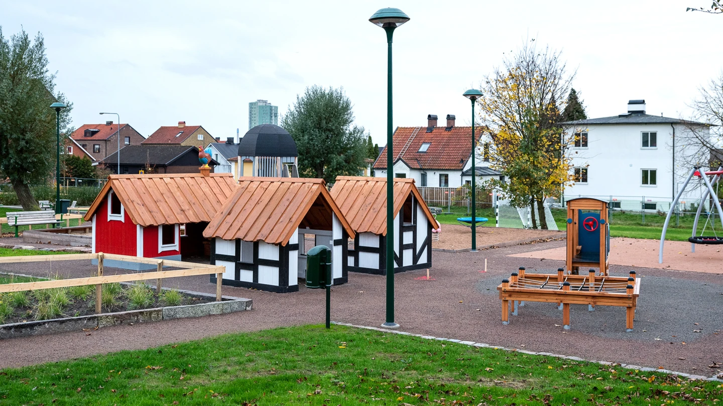 Lekplatsen Bondgårdslekan i Helsingborg.