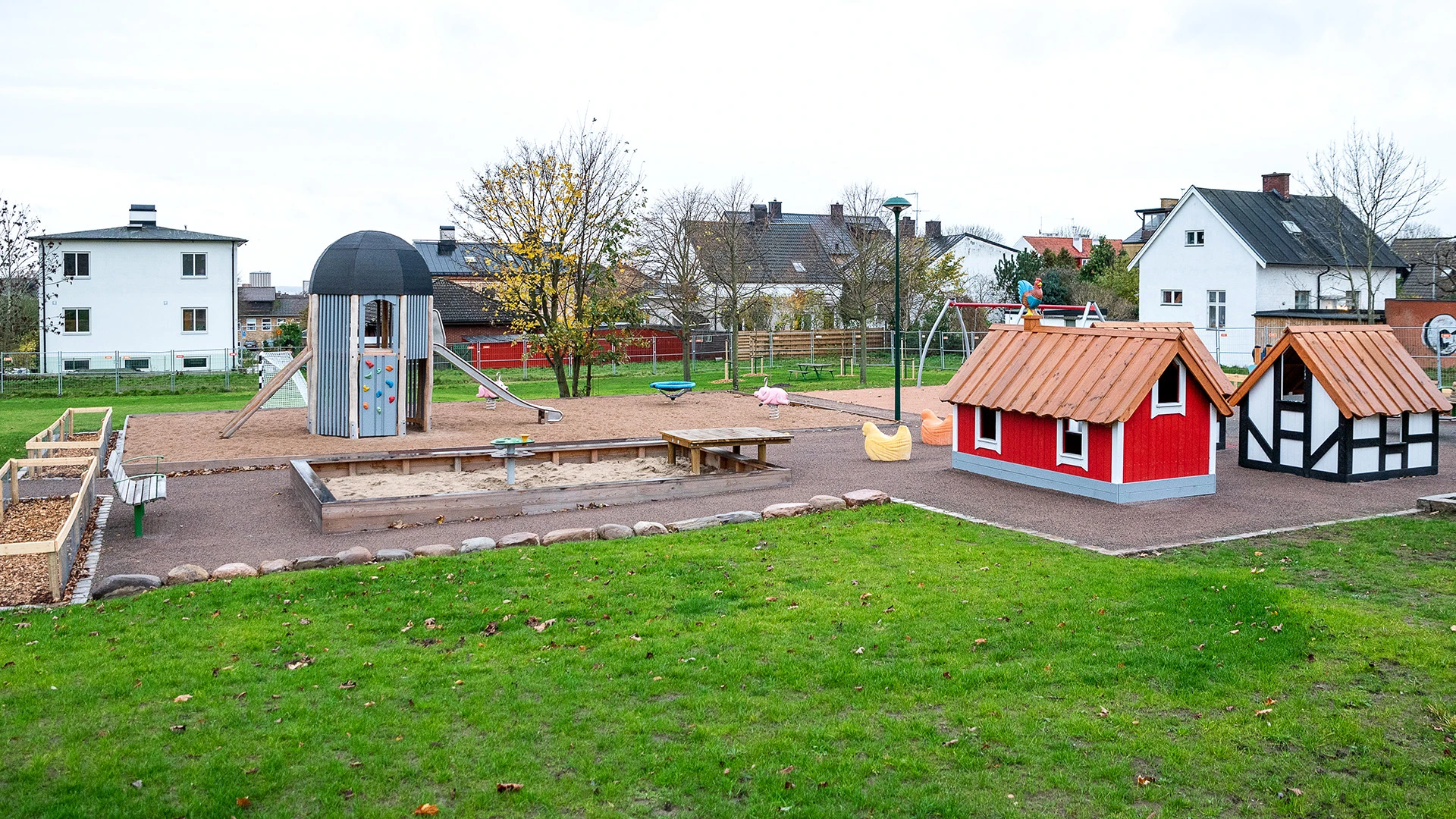 Lekplatsen Bondgårdslekan i Helsingborg.