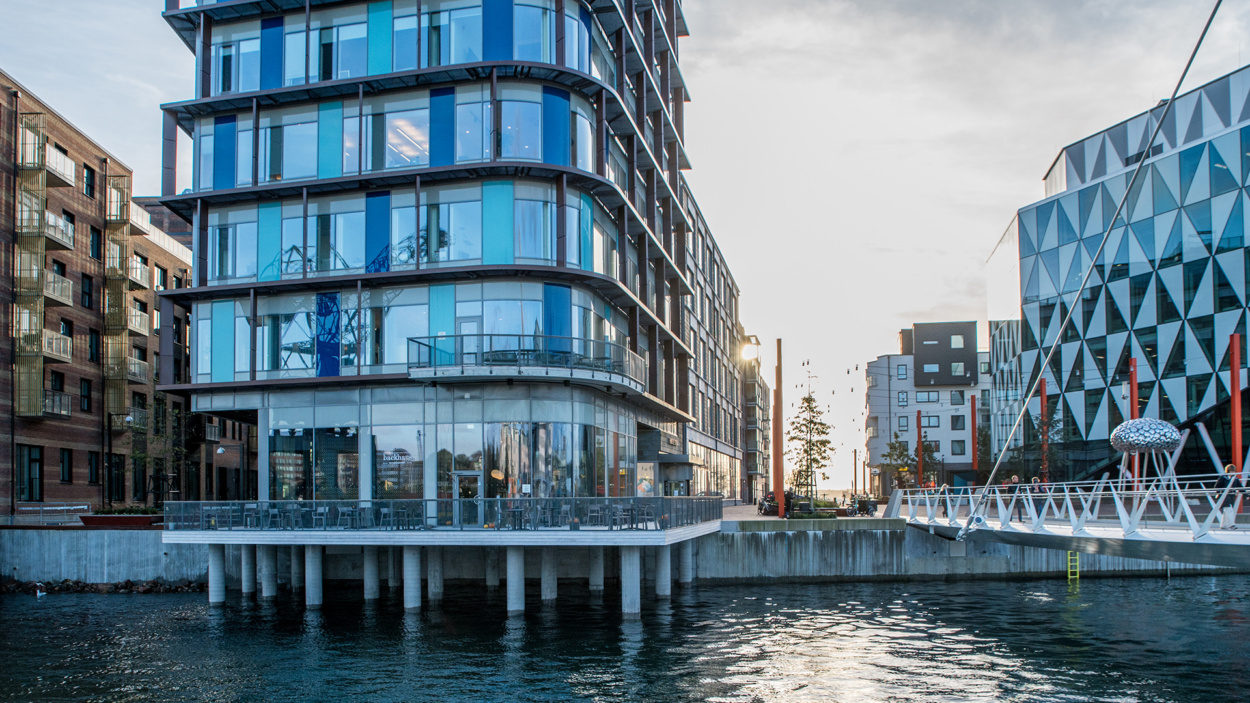 Oceanhamnen ny stadsdel i Helsingborg