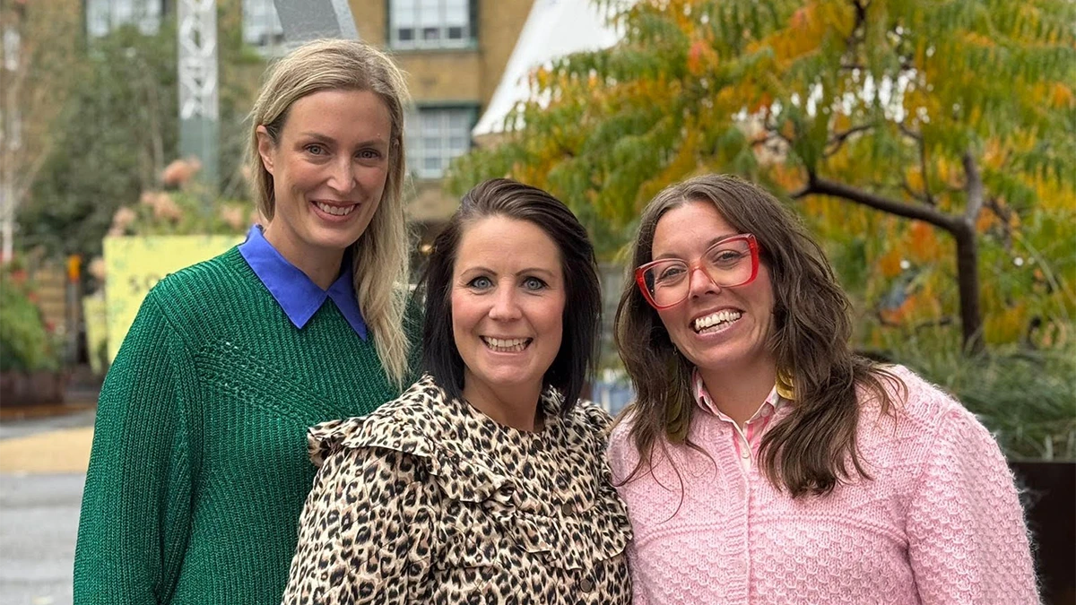 My Johannessen, Louise Åkesson och Filippa Nielsen på FAB Collective.