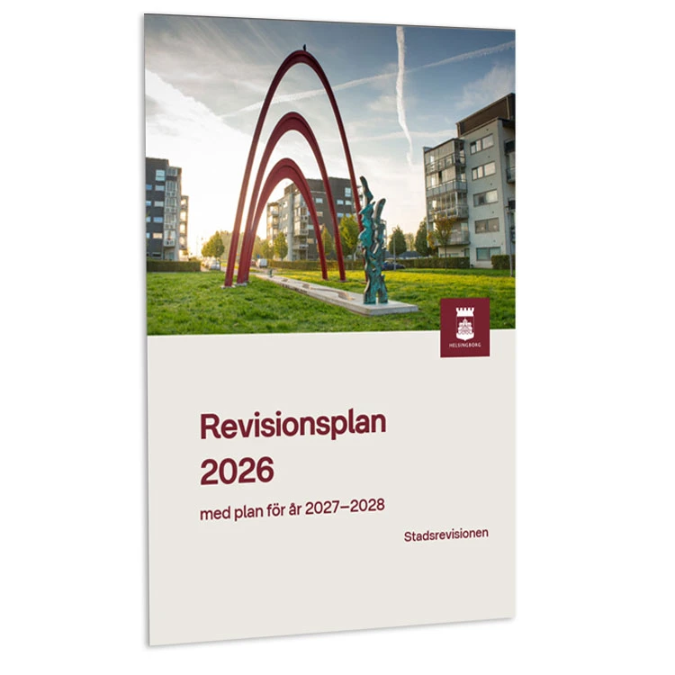 Omslagsbild till Revisionsplan 2026.