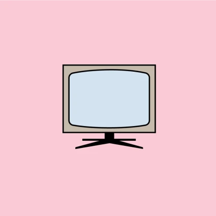 En tv-skärm