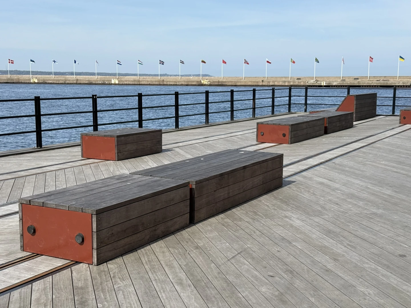 Skjutbara soffor i Oceanhamnen