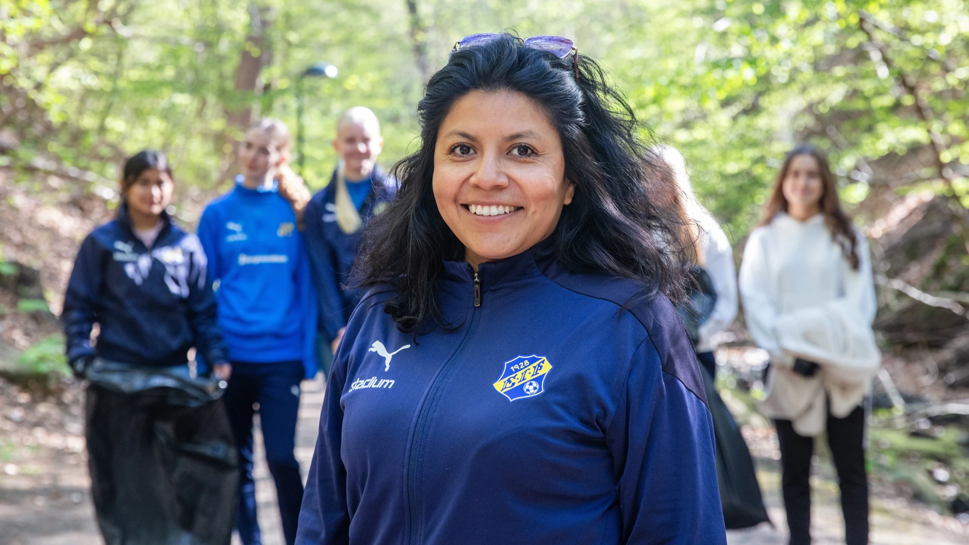 Skräpplockare från Eskilsminne