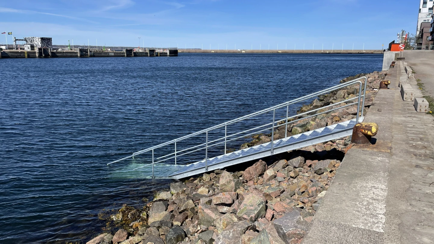 Badtrappa i Oceanhamnen