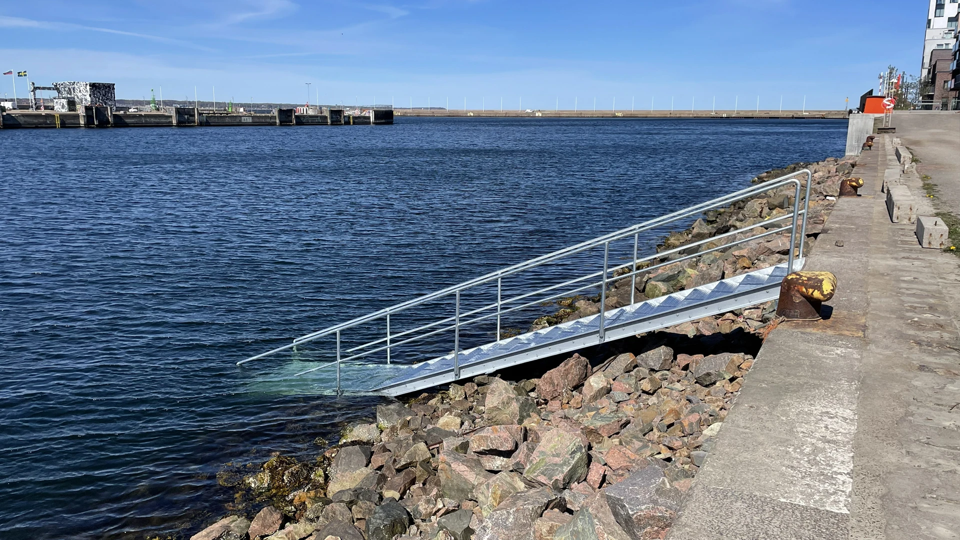 Badtrappa i Oceanhamnen