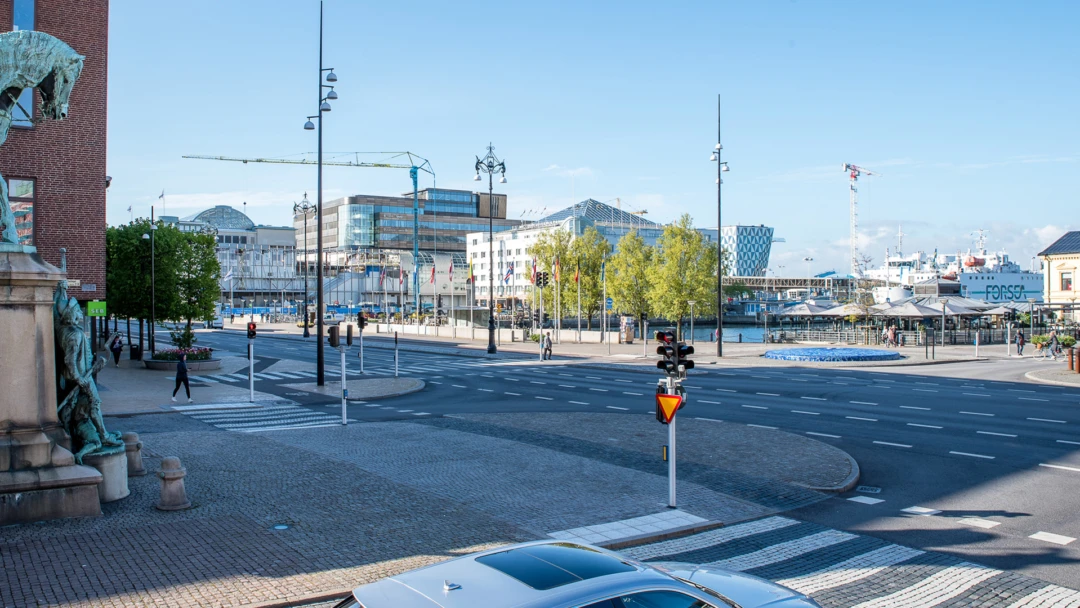 Övergångsställe, Rådhuset