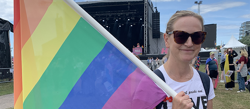 Staden deltar i Pride 
