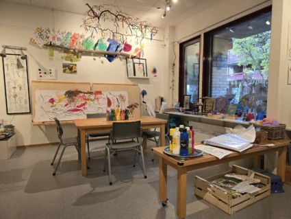 Innemiljö på Traktörsgatans förskola. Foto: förskolan 2024