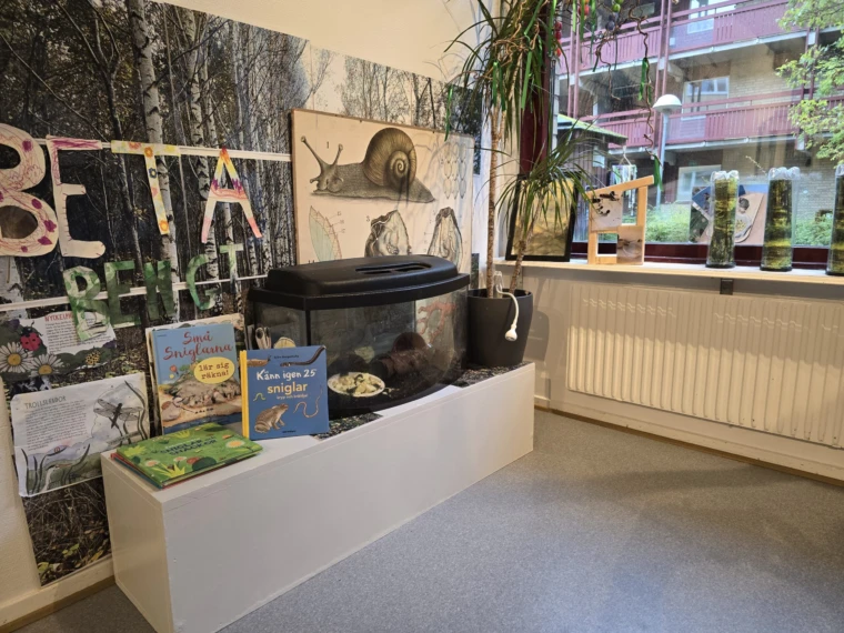 Innemiljö på Traktörsgatans förskola. Foto: förskolan 2024