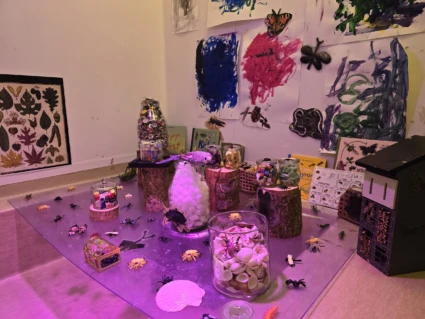 Innemiljö på Traktörsgatans förskola. Foto: förskolan 2024