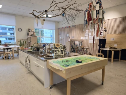 Innemiljö på Villa Canzonetta förskola. Foto: förskolan 2024