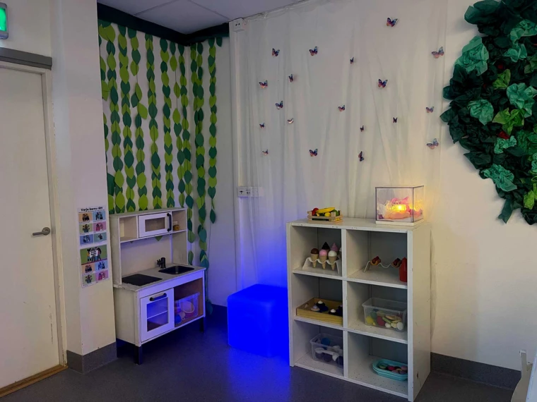 Foto rum för rollekar på John Blunds förskola