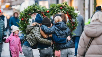 Fånga ögonblicket, ett av ljusverken under Drömljus